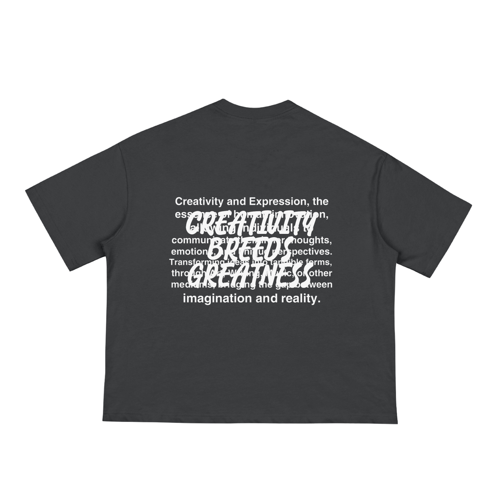 Creativity Breeds Greatness Tee - Black