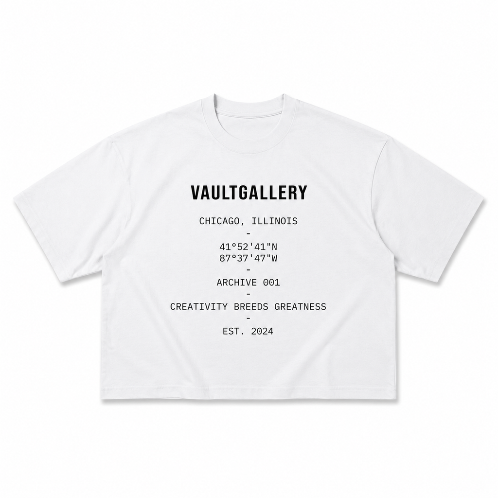 Archive 001 Tee - White