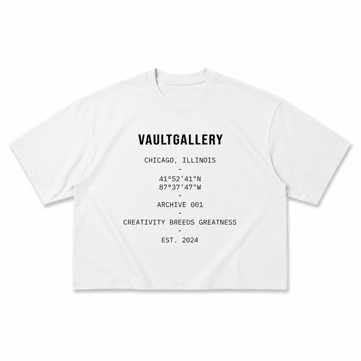 Archive 001 Tee - White