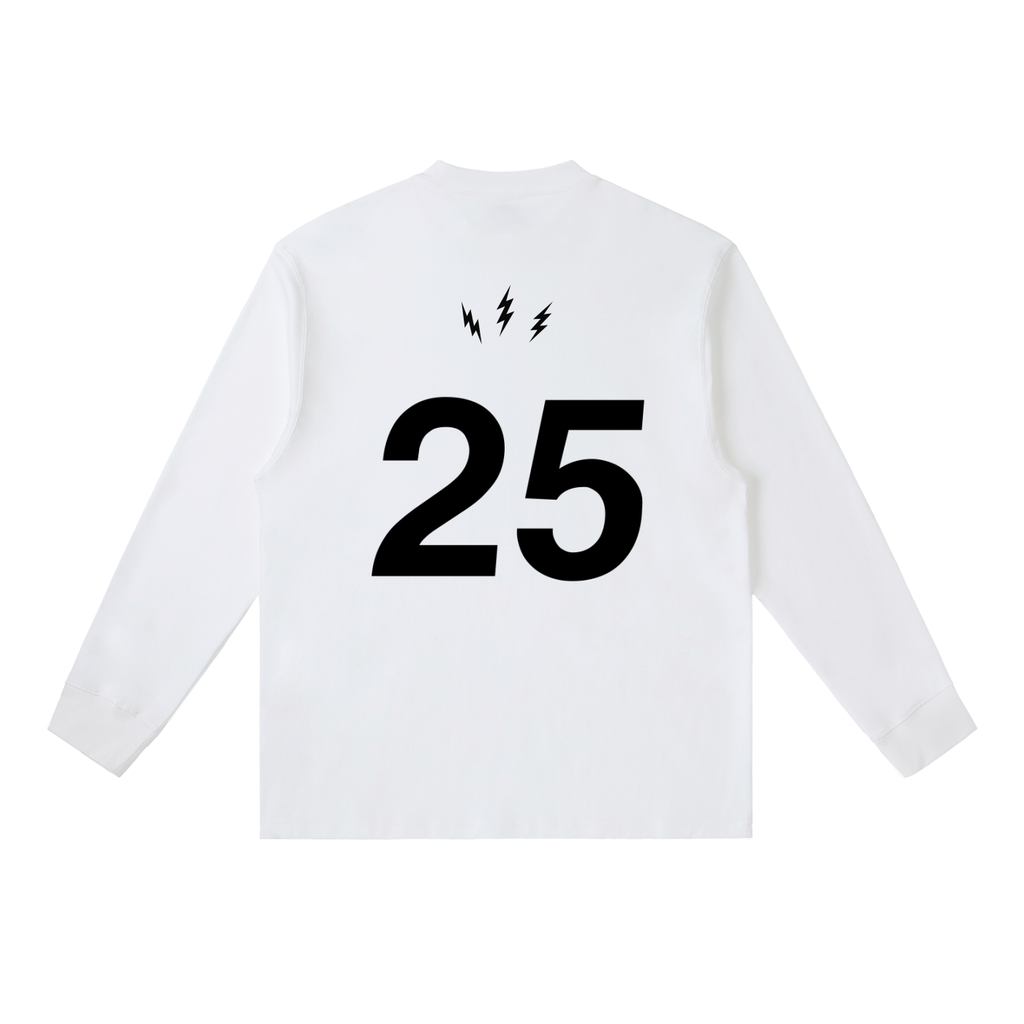 25' Longsleeve - White