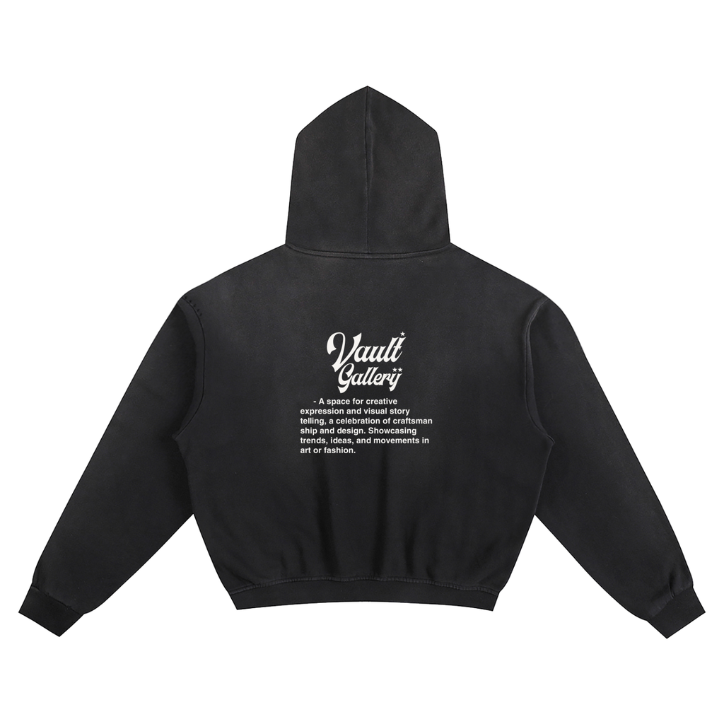 Gallery Sunfade Hoodie Black