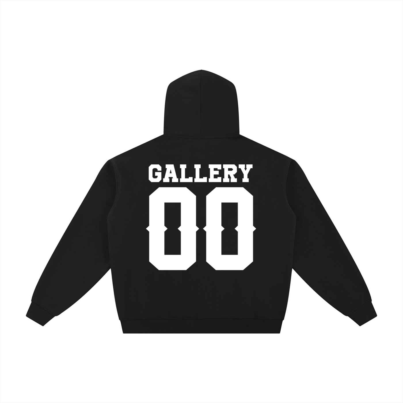 Gallery University Zip Up Black