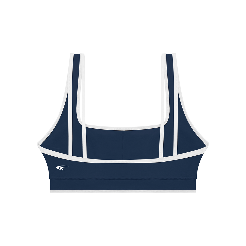 Vault Gallery Sports Bra - Navy Blue