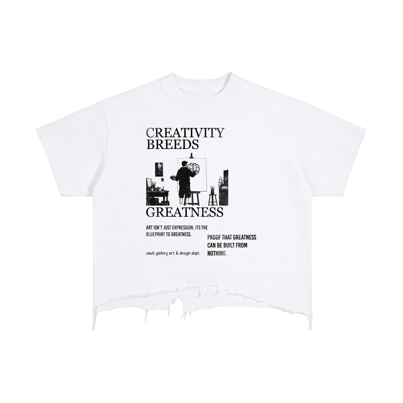 Art Breeds Greatness Tee