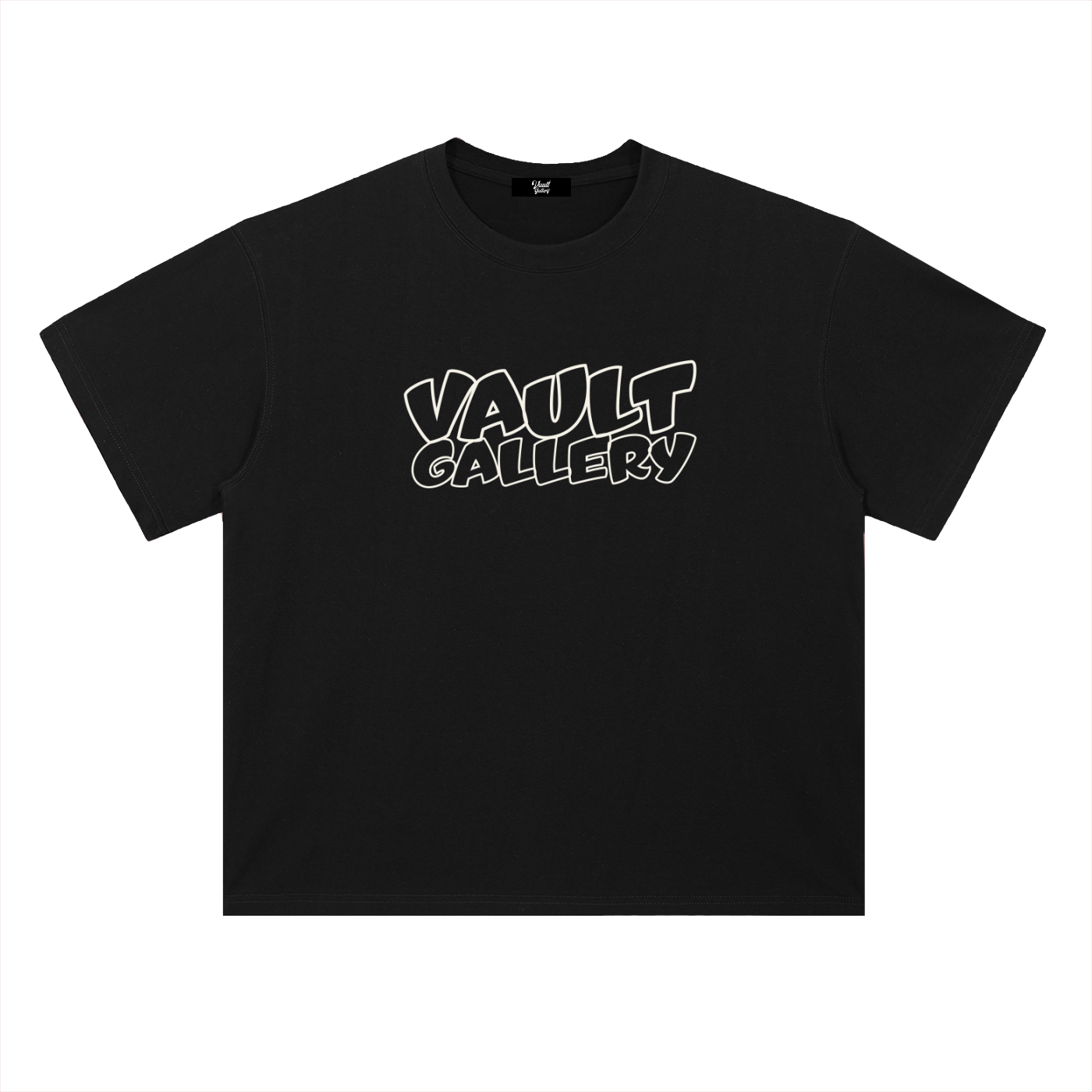 Vault Gallery Bubble Graffiti T-Shirt Black