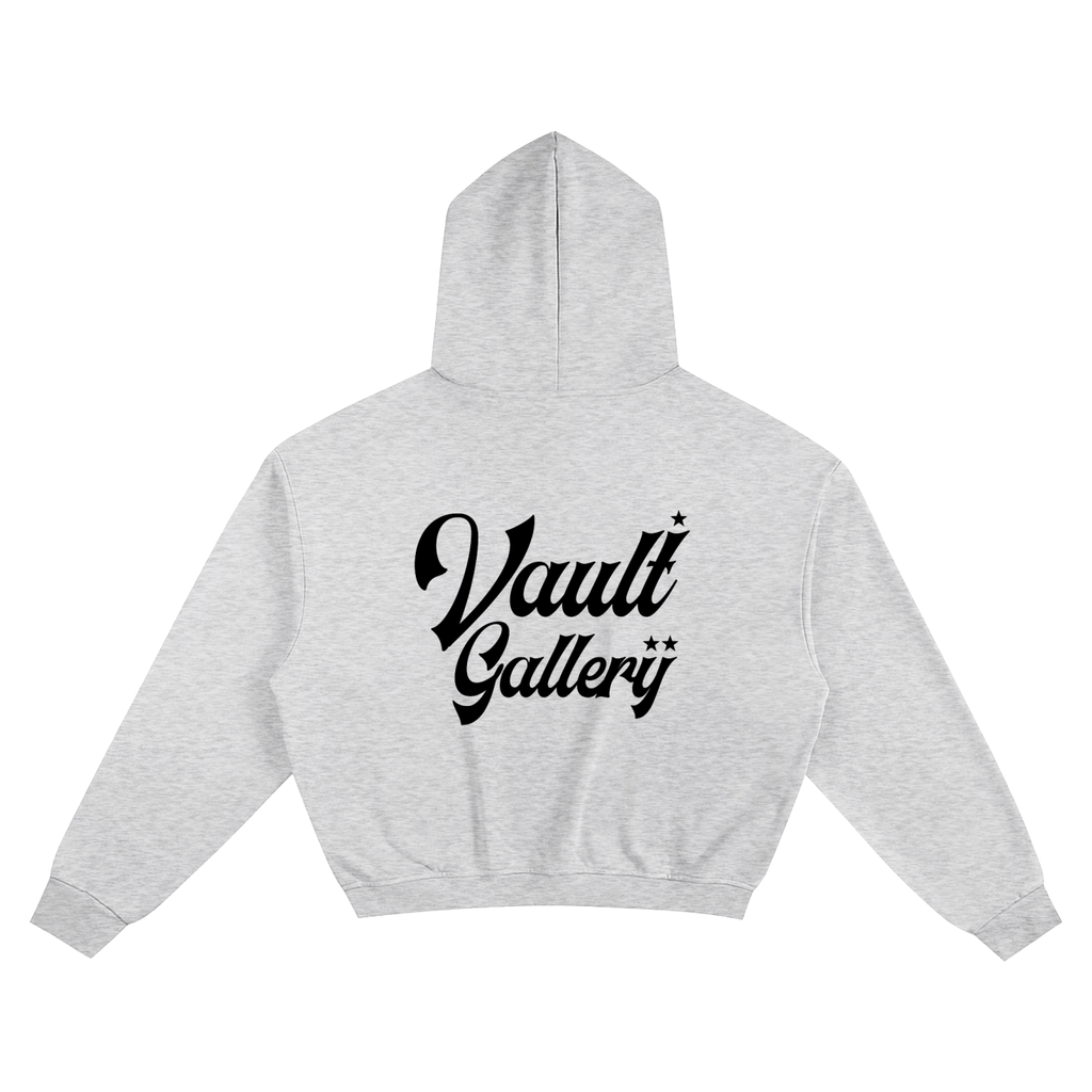 Vault Gallery Basic Hoodie - Flower Gray