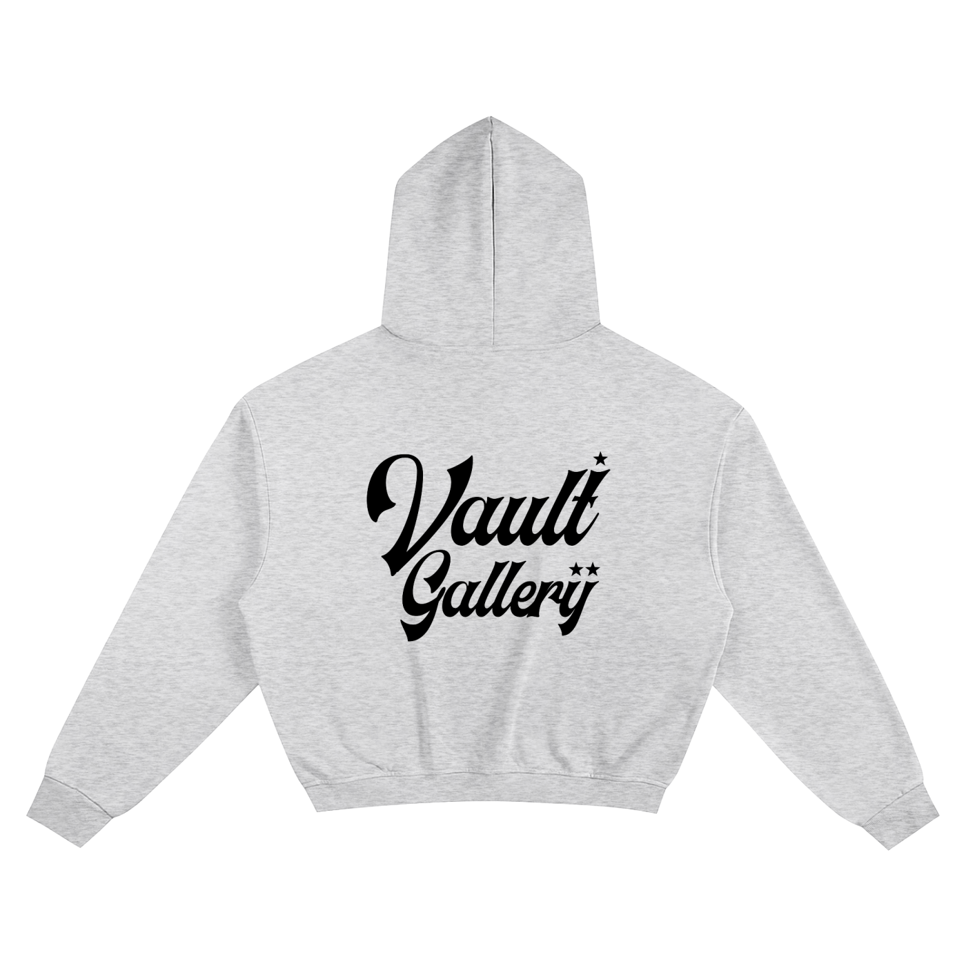 Vault Gallery Basic Hoodie - Flower Gray