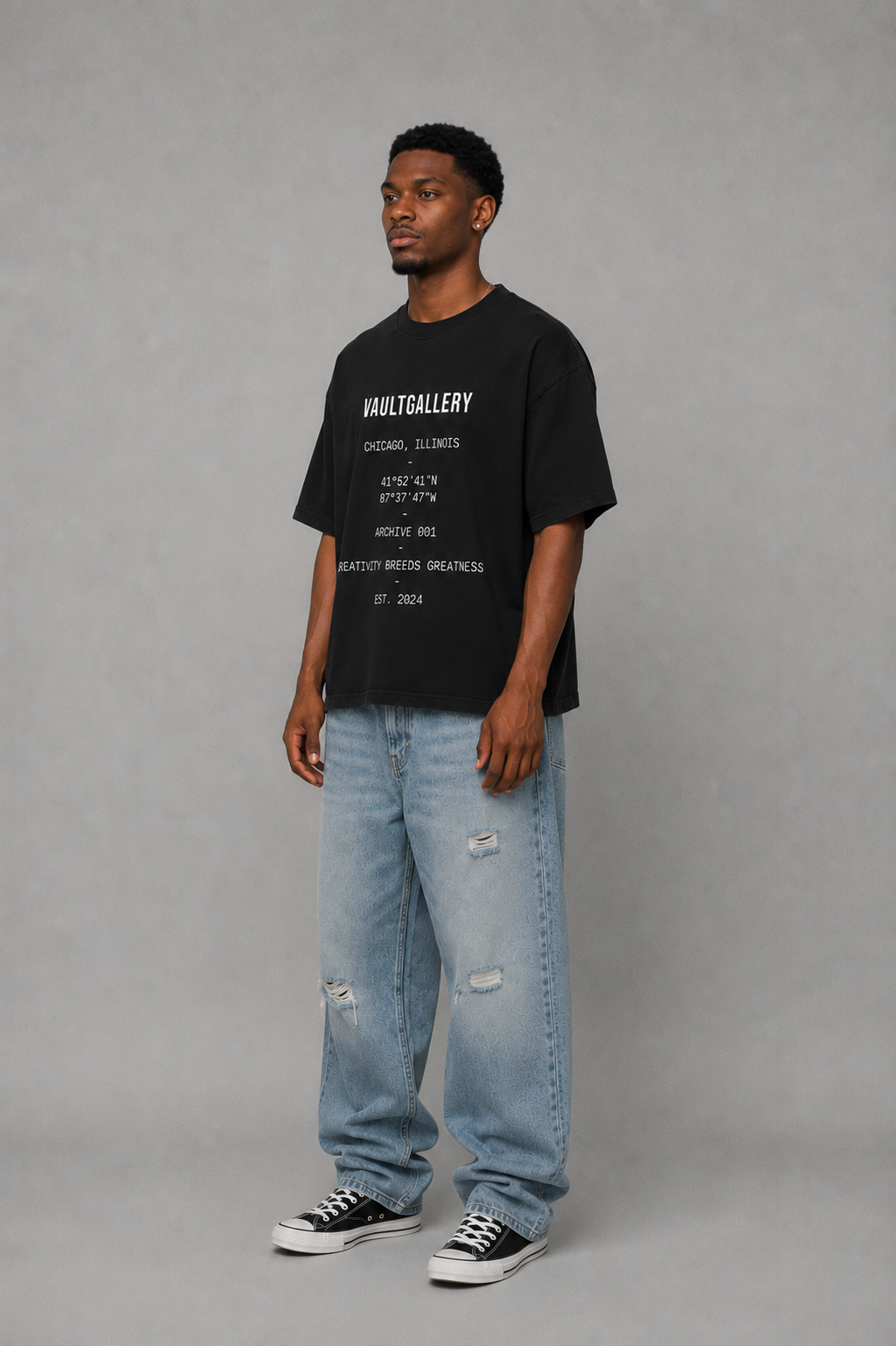 Archive 001 Tee - Black