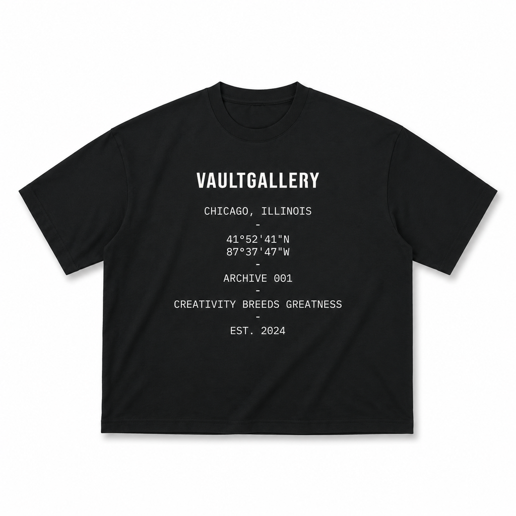 Archive 001 Tee - Black