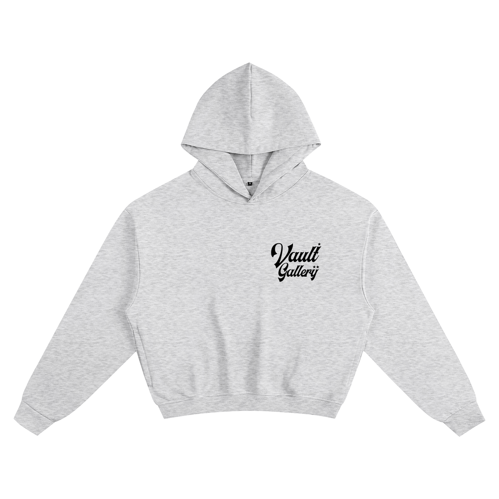 Vault Gallery Basic Hoodie - Flower Gray