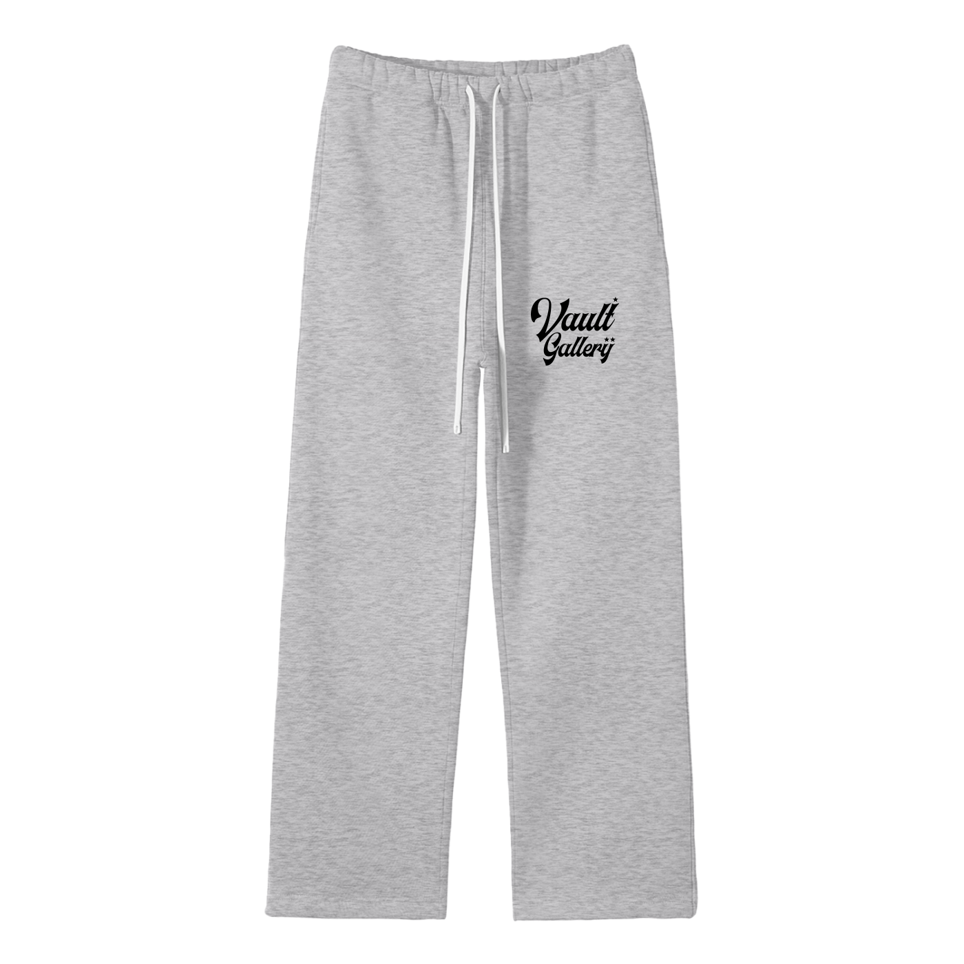 Vault Gallery Straight Leg Sweatpants - Flower Gray