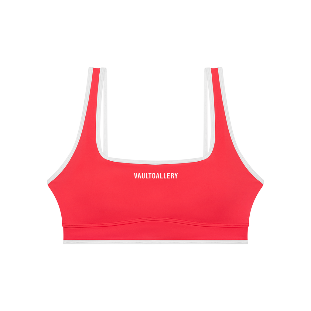 Vault Gallery Sports Bra - Red