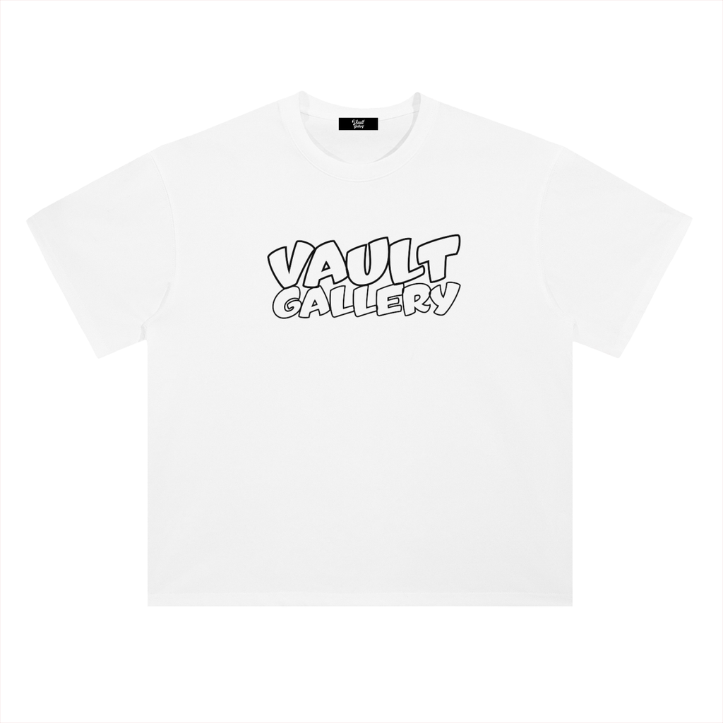 Vault Gallery Bubble Graffiti T-Shirt White