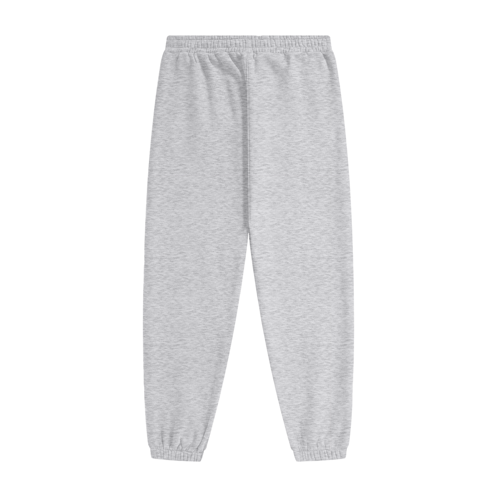 Vault Gallery Fleece Joggers - Flower Gray and White