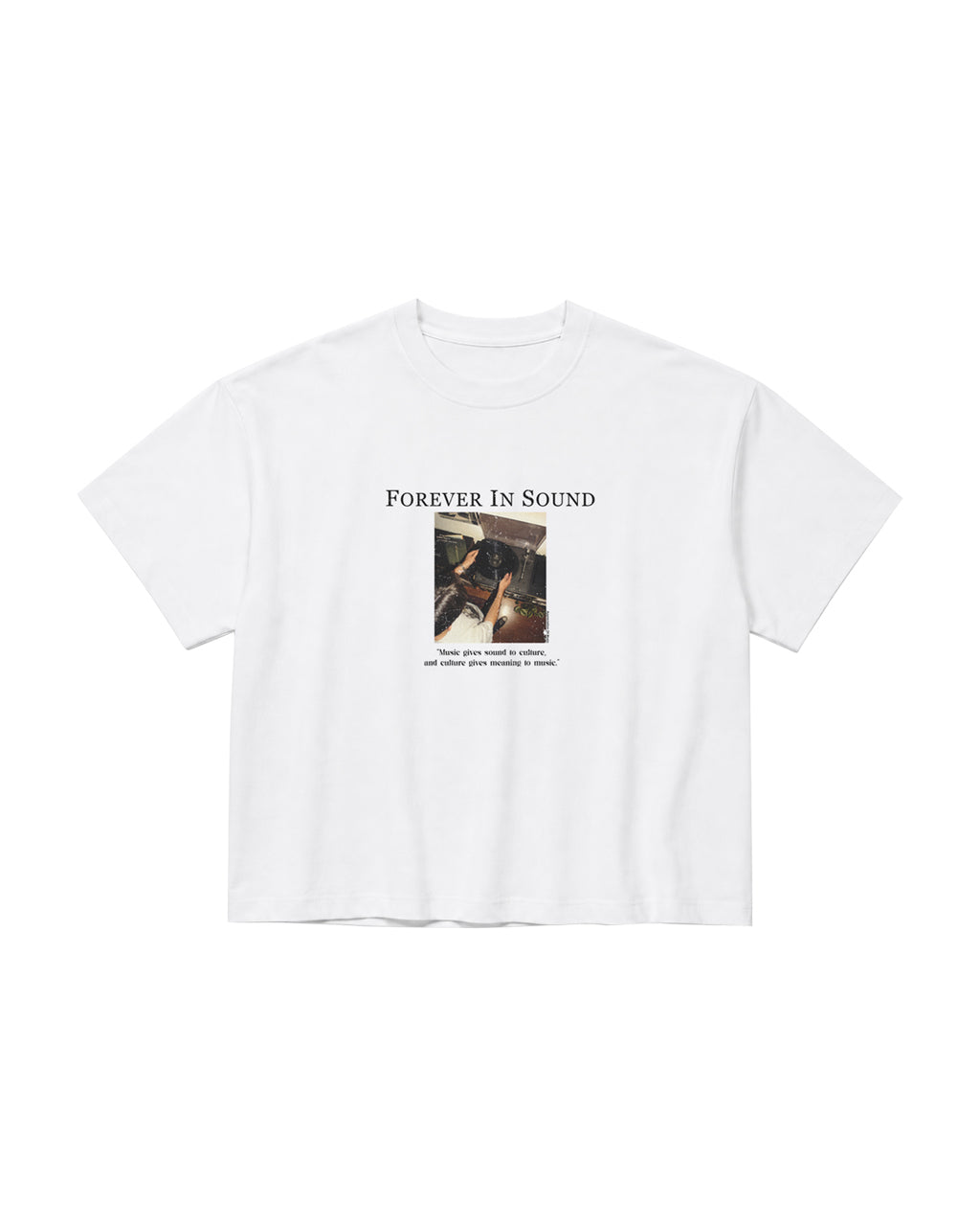 Forever In Sound Tee - White