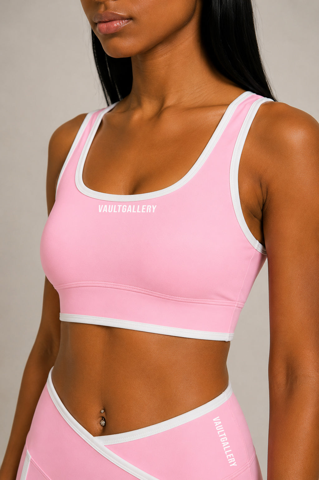 Vault Gallery Sports Bra - Pink